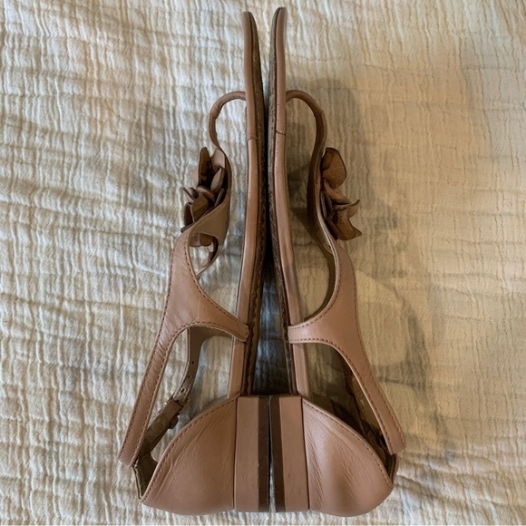 Tory Burch Rose Pink Leather Sandals Size 8.5M - Picture 5 of 9